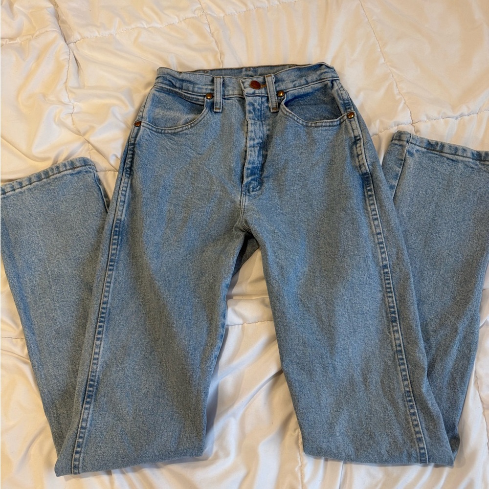 Wrangler Classic Blue Straight Leg Jeans